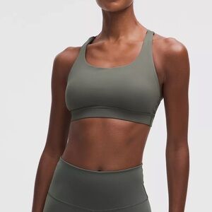 Lululemon energy bra- green